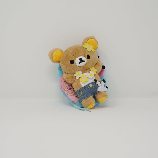 2016 Hawaii and Lei Rilakkuma Plush - Harajuku Rilakkuma Store Limited 4th Anniversary